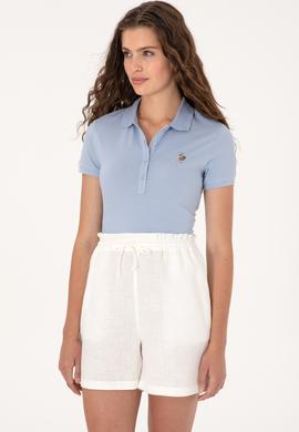 Kadın Açık Mavi Tişört - 50300887121