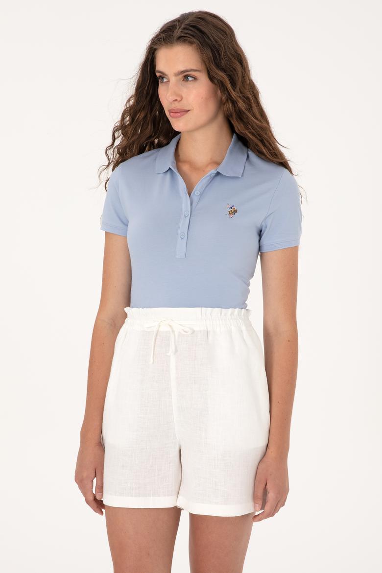 Kadın Açık Mavi Tişört - 50300887121