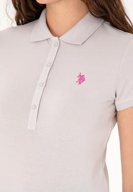 Kadın Açık Gri Basic Tişört - 50300830001