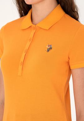 Kadın Turuncu Tişört - 50300887094