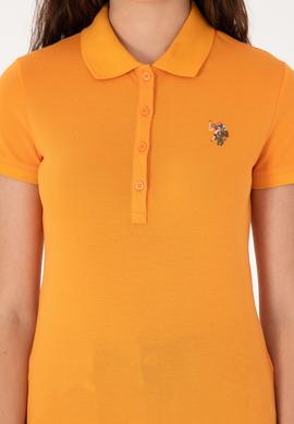 Kadın Turuncu Tişört - 50300887094