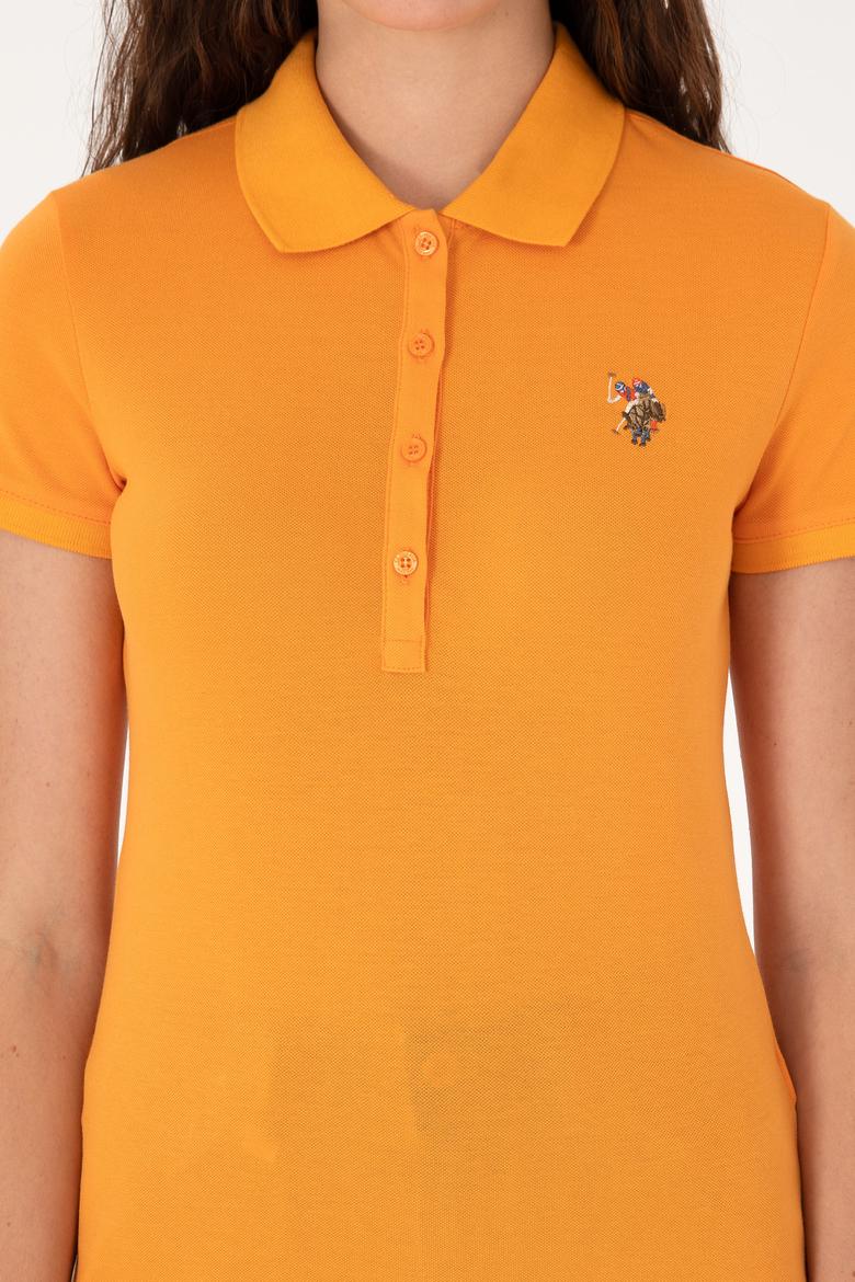 Kadın Turuncu Tişört - 50300887094