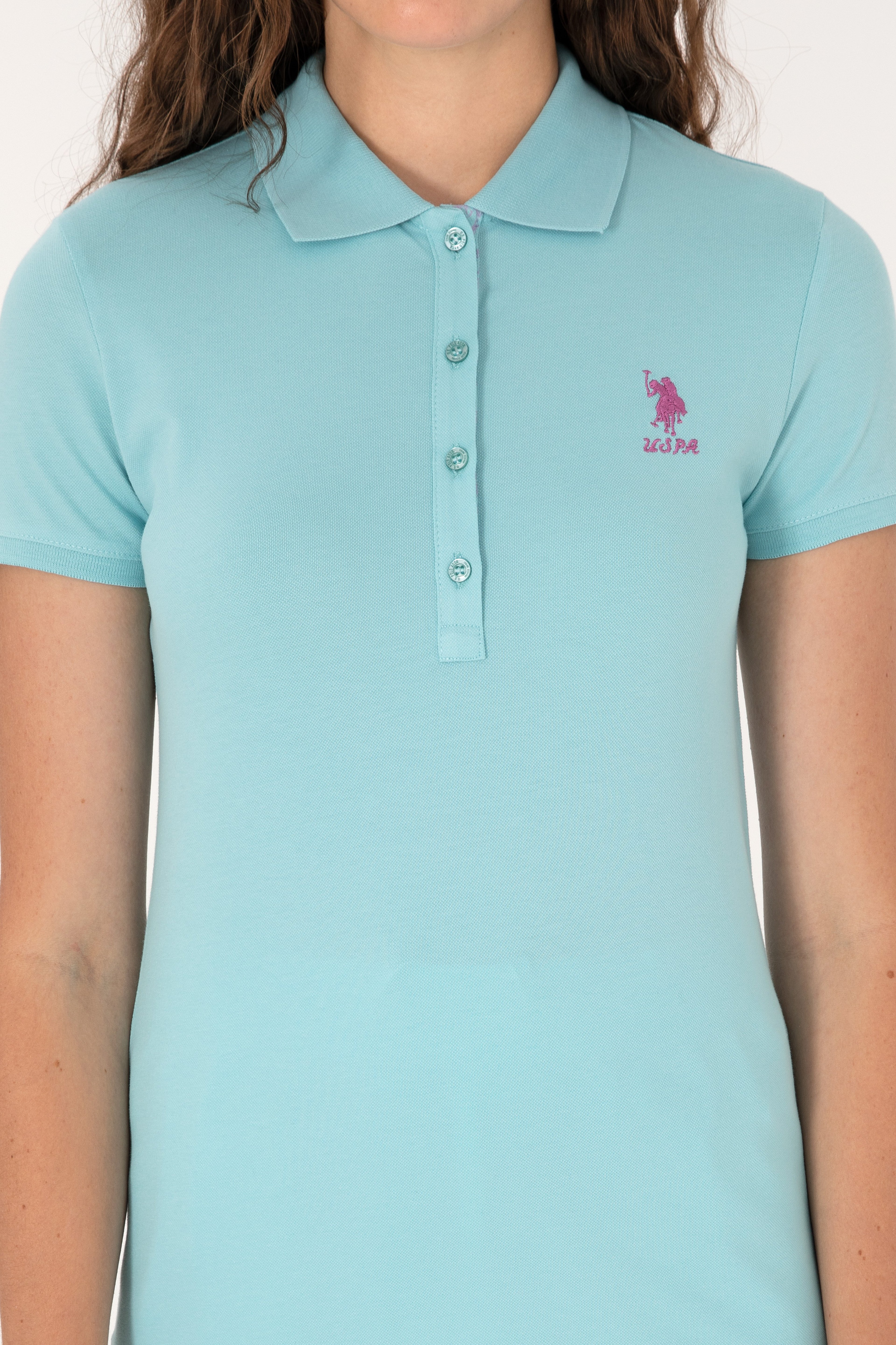 Kadın Aqua Basic Tişört - Image 6