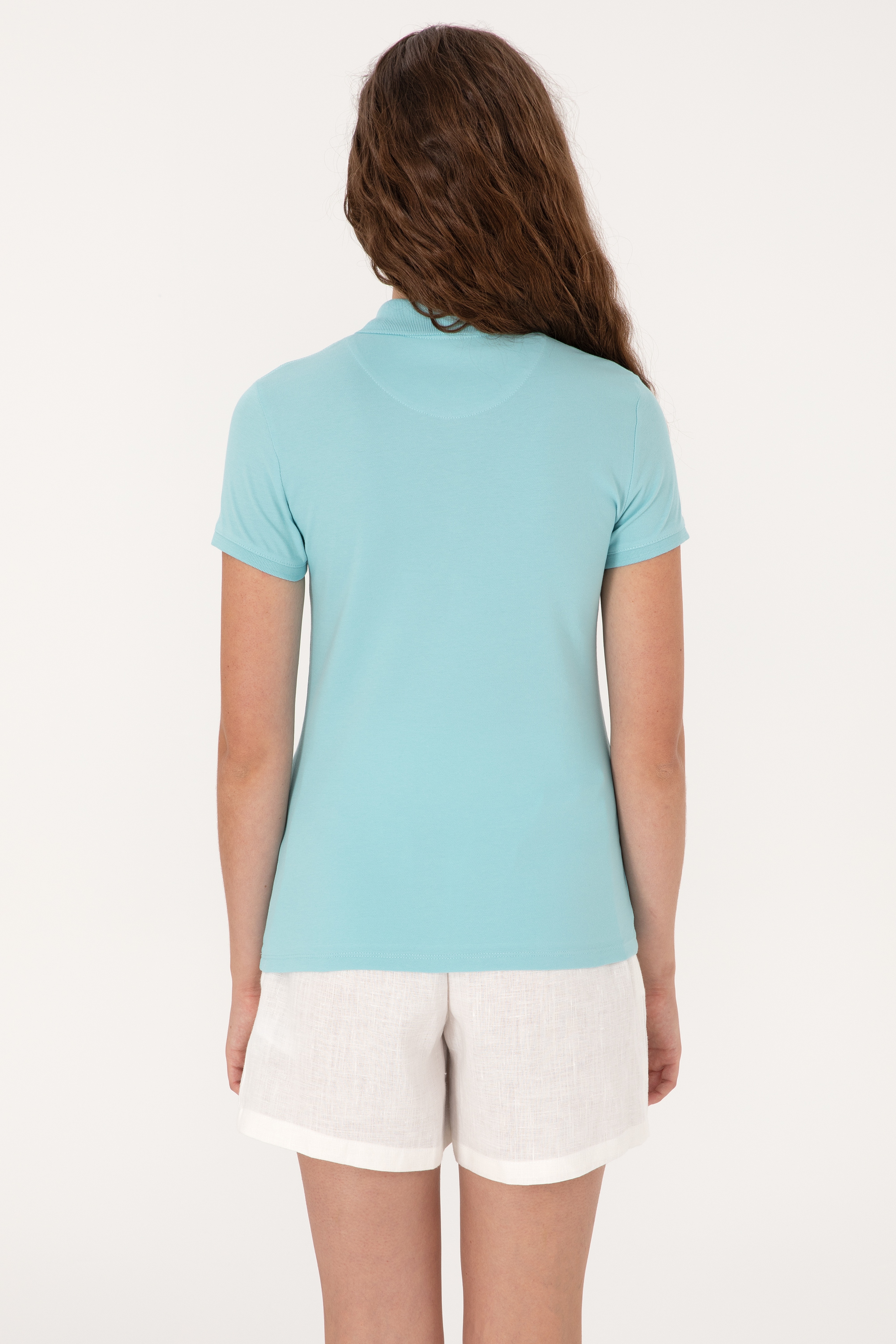 Kadın Aqua Basic Tişört - Image 5