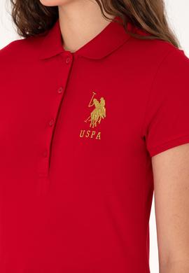 Kadın Kırmızı Basic Tişört - 50300883003