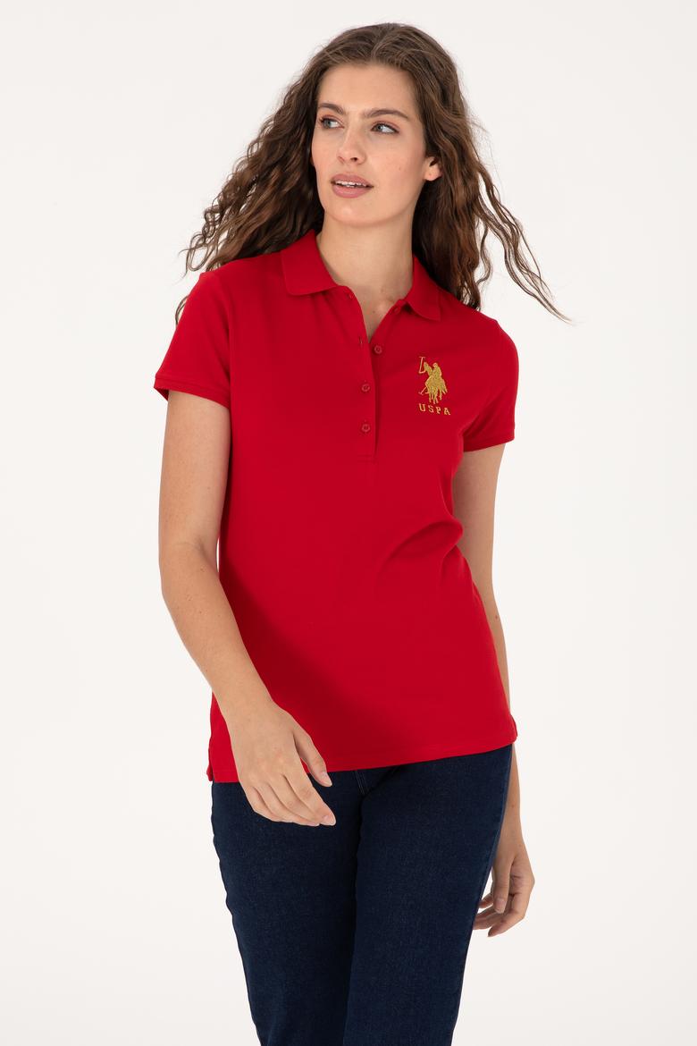 Kadın Kırmızı Basic Tişört