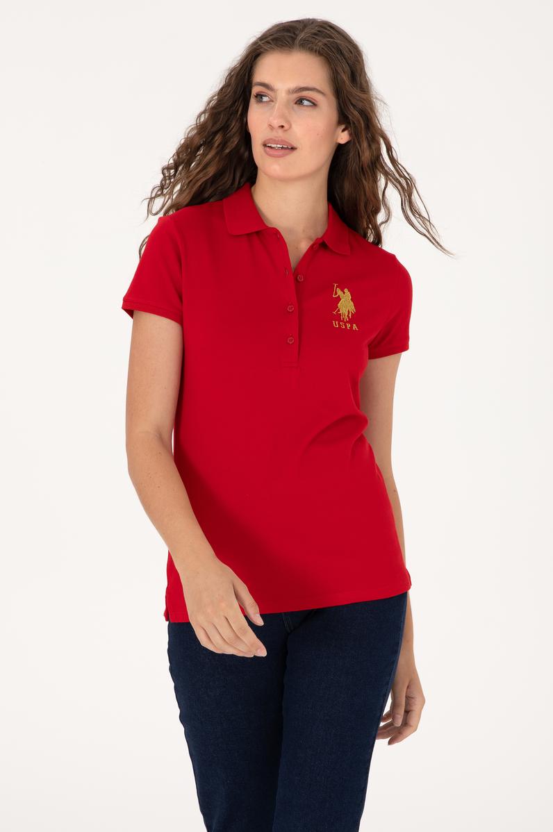 Kadın Kırmızı Basic Tişört