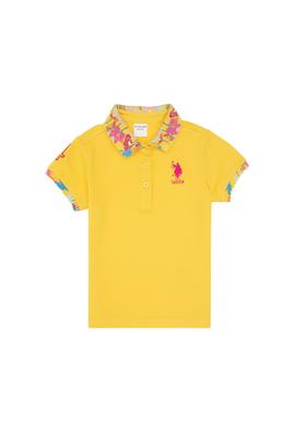 Kız Çocuk Sarı Basic Tişört - 50265674023