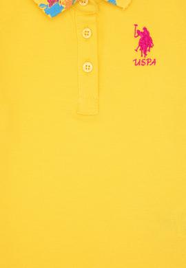 Kız Çocuk Sarı Basic Tişört - 50265674023