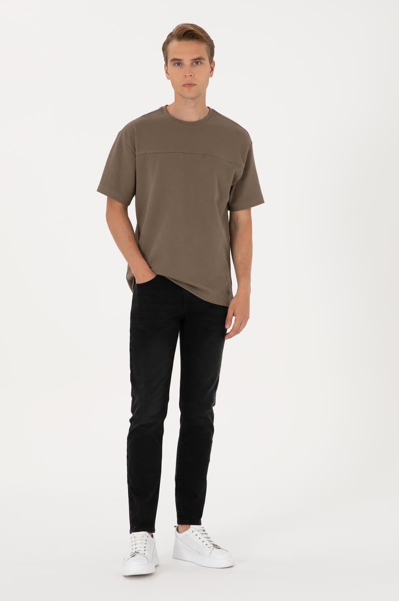 Erkek Antrasit Jean Pantolon