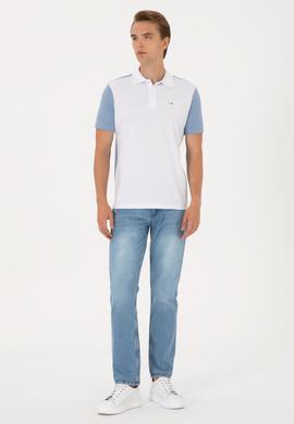 Erkek Açık Mavi Jean Pantolon - 50304378008