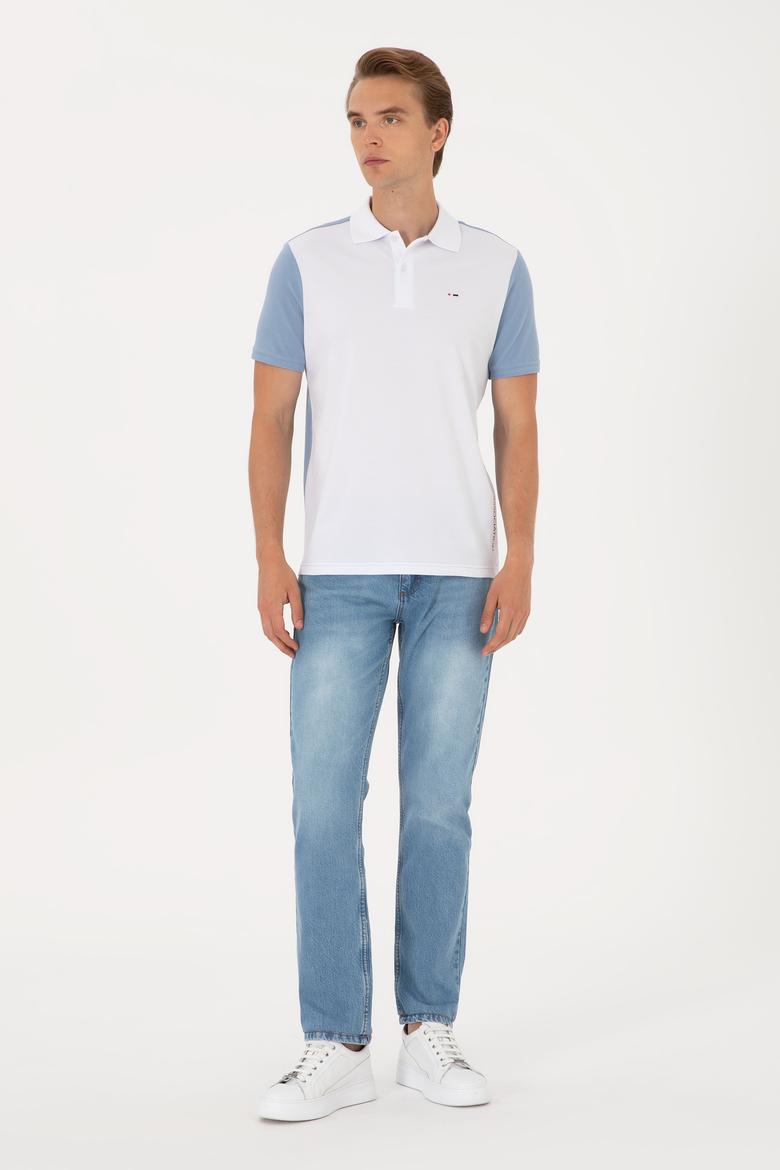 Erkek Açık Mavi Jean Pantolon - 50304378008