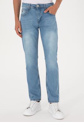 Erkek Açık Mavi Jean Pantolon - 50304378008