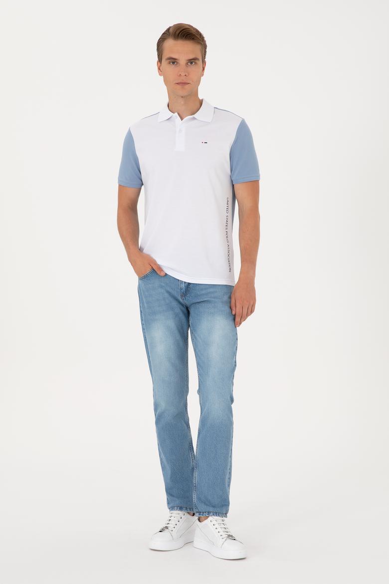 Erkek Açık Mavi Jean Pantolon