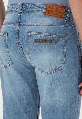 Erkek Açık Mavi Jean Pantolon - 50304378008