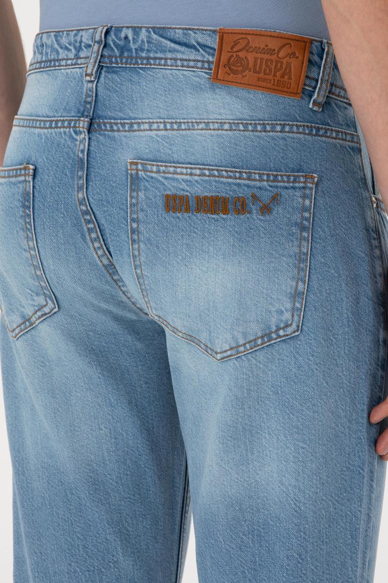 Erkek Açık Mavi Jean Pantolon - 50304378008