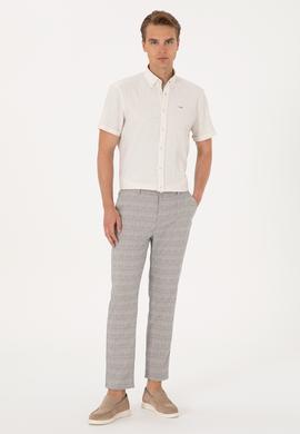 Erkek Mavi Kanvas Pantolon - 50300438221