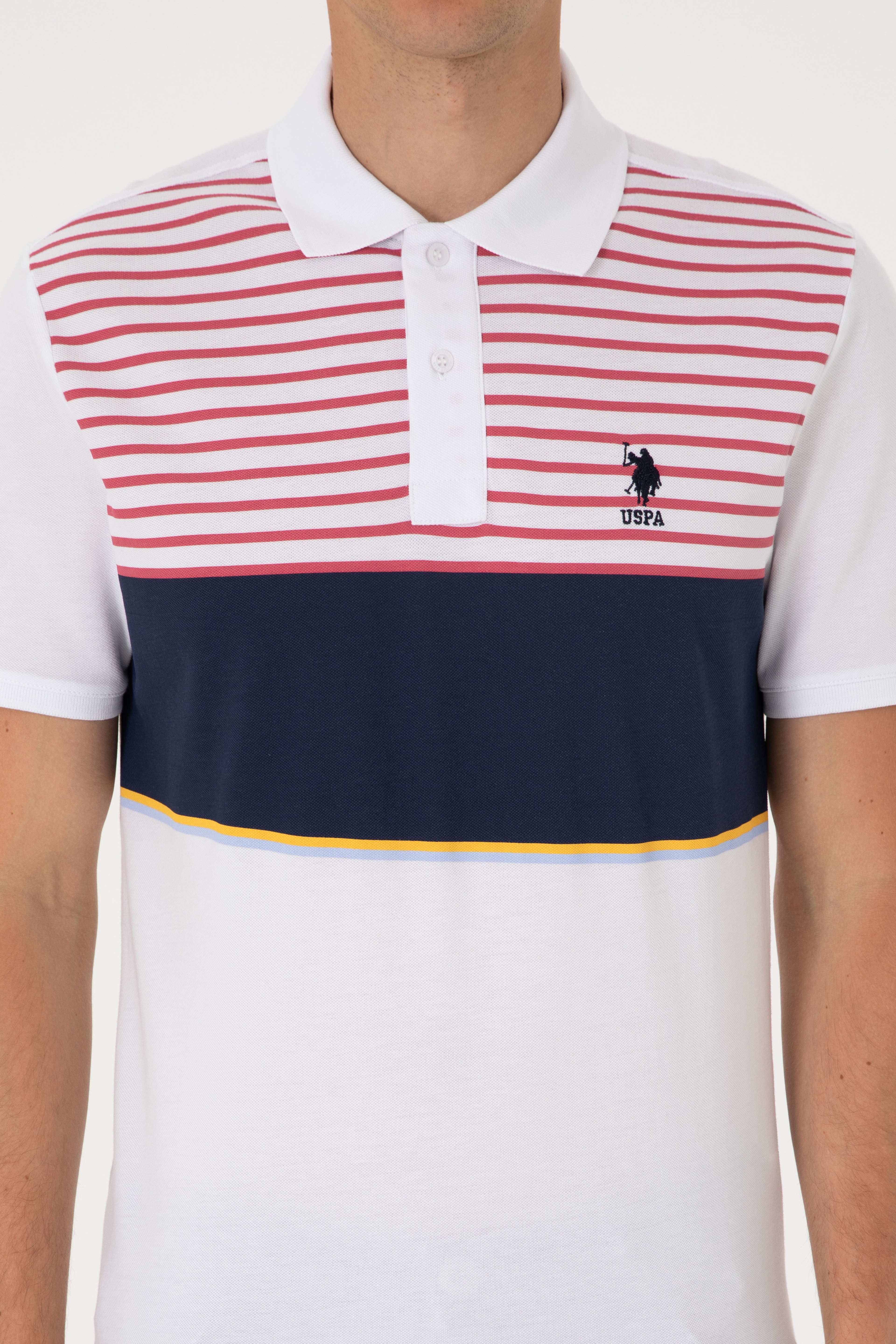 Erkek Regular Fit Lacivert Polo Yaka Tişört