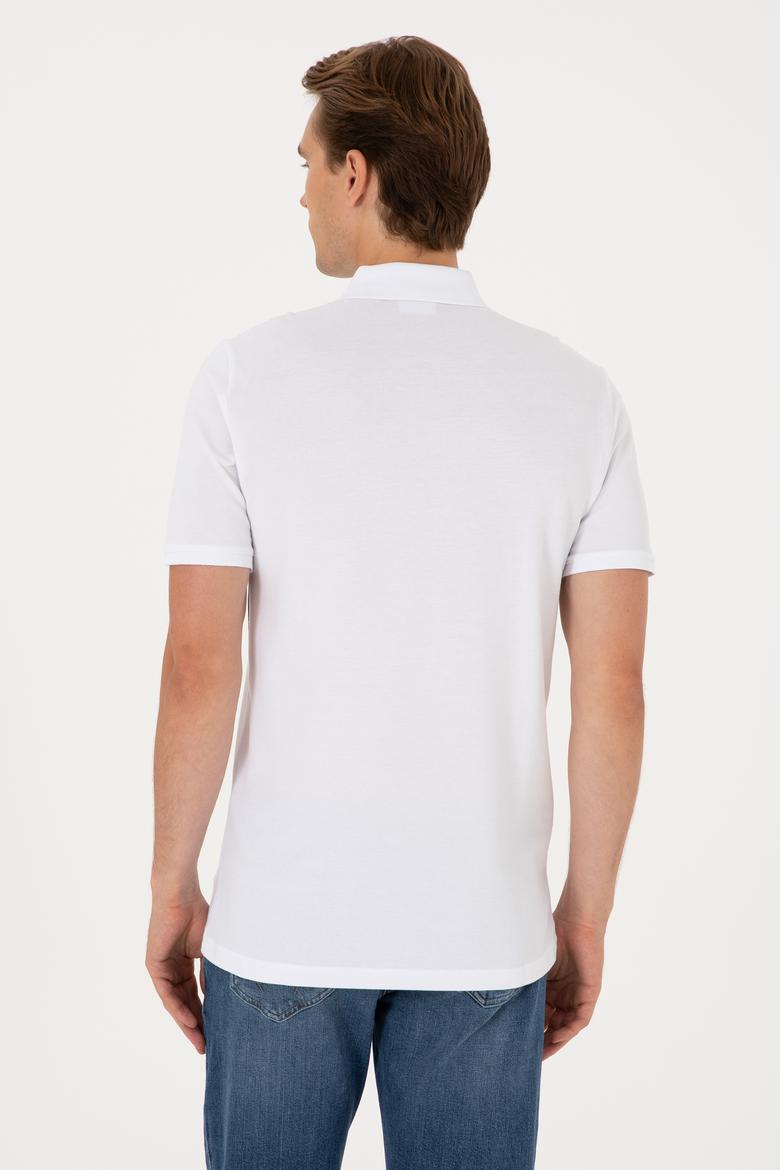 Erkek Regular Fit Lacivert Polo Yaka Tişört - 50306861008