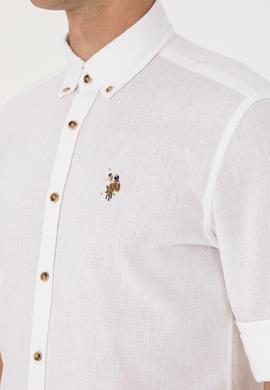 Erkek Beyaz Uzun Kollu Gömlek - 50299578001