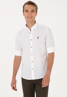 Erkek Beyaz Uzun Kollu Gömlek - 50299578001