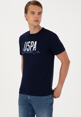 Erkek Regular Fit Lacivert Bisiklet Yaka Tişört - 50306923032