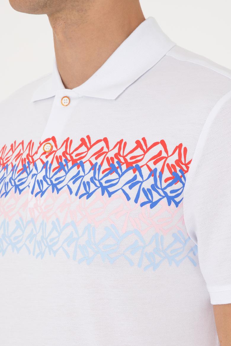 Erkek Regular Fit Kırmızı Polo Yaka Tişört - 50299819017