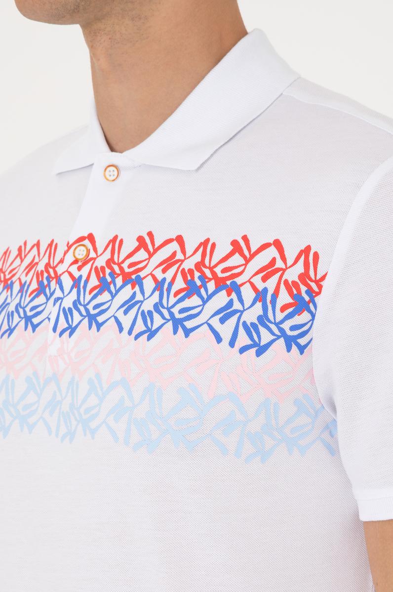 Erkek Regular Fit Kırmızı Polo Yaka Tişört