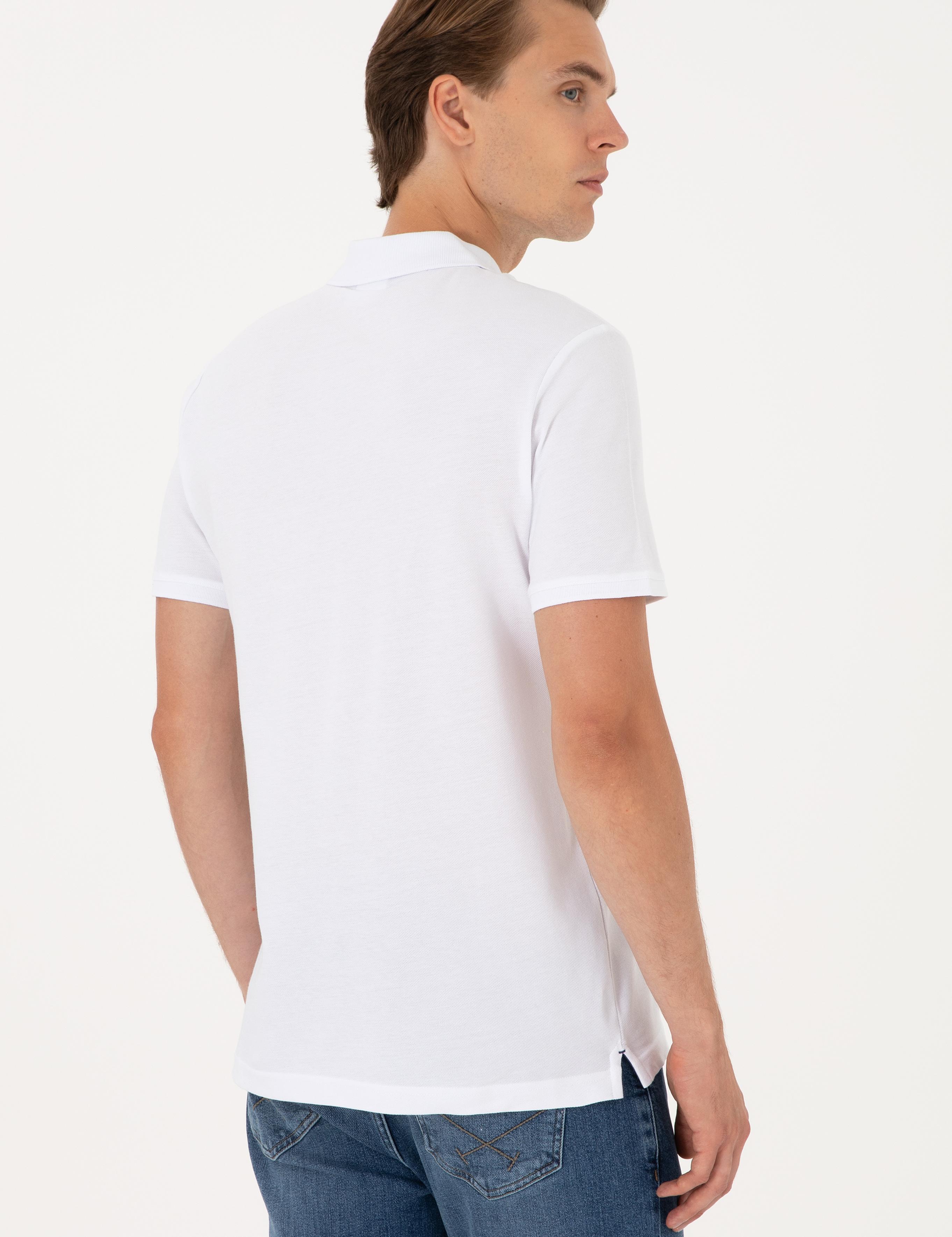 پولوشرت رگولار یقه پولو مردانه یو اس پولو | U.S. Polo Assn. - تصویر 5