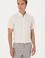 Erkek Krem Kısa Kollu Gömlek