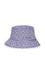 Kız Çocuk Lila Desenli Bucket Şapka