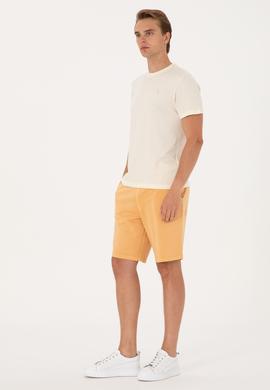 Erkek Turuncu Örme Şort - 50298037001