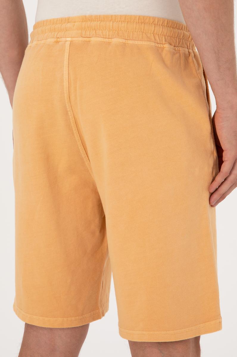 Erkek Turuncu Örme Şort