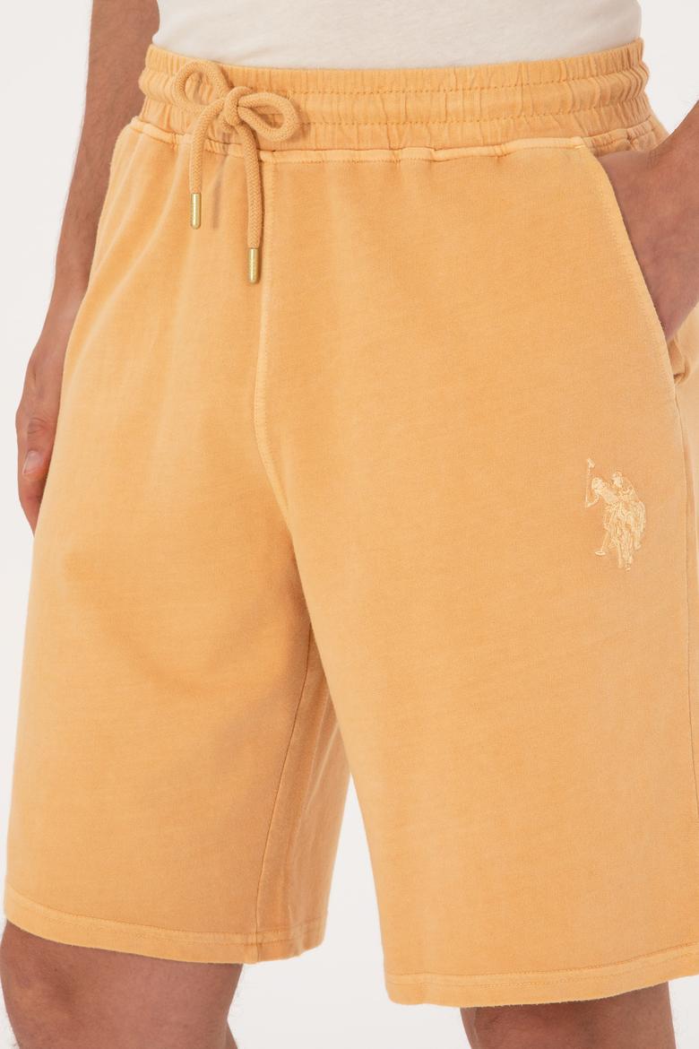 Erkek Turuncu Örme Şort - 50298037001