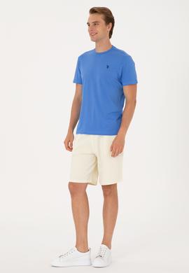 Erkek Krem Örme Şort - 50298037021