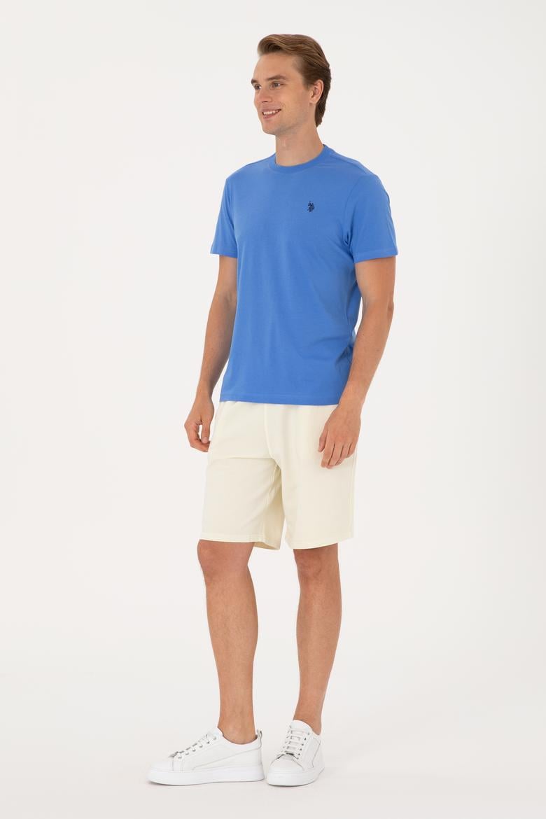 Erkek Krem Örme Şort - 50298037021