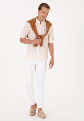 Erkek Sarı Uzun Kollu Gömlek - 50306339026