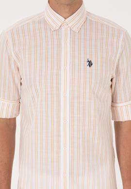 Erkek Sarı Uzun Kollu Gömlek - 50306339026