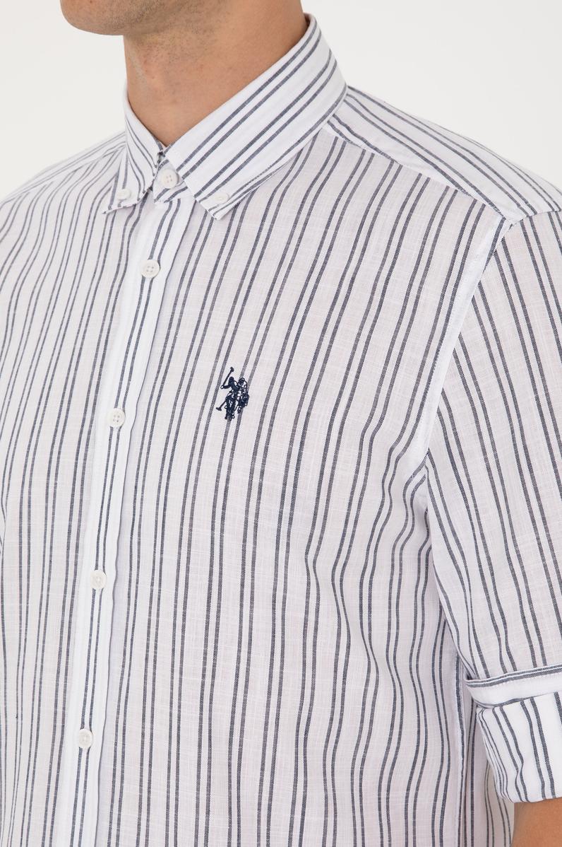 Erkek Lacivert Uzun Kollu Gömlek