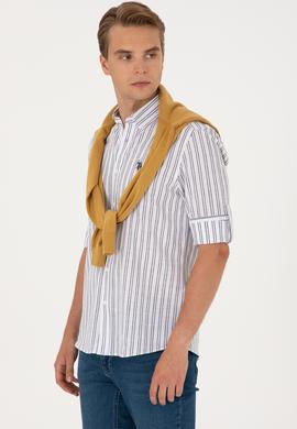 Erkek Lacivert Uzun Kollu Gömlek - 50306339033