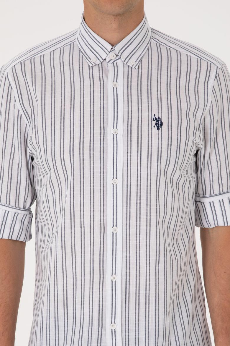 Erkek Lacivert Uzun Kollu Gömlek - 50306339033