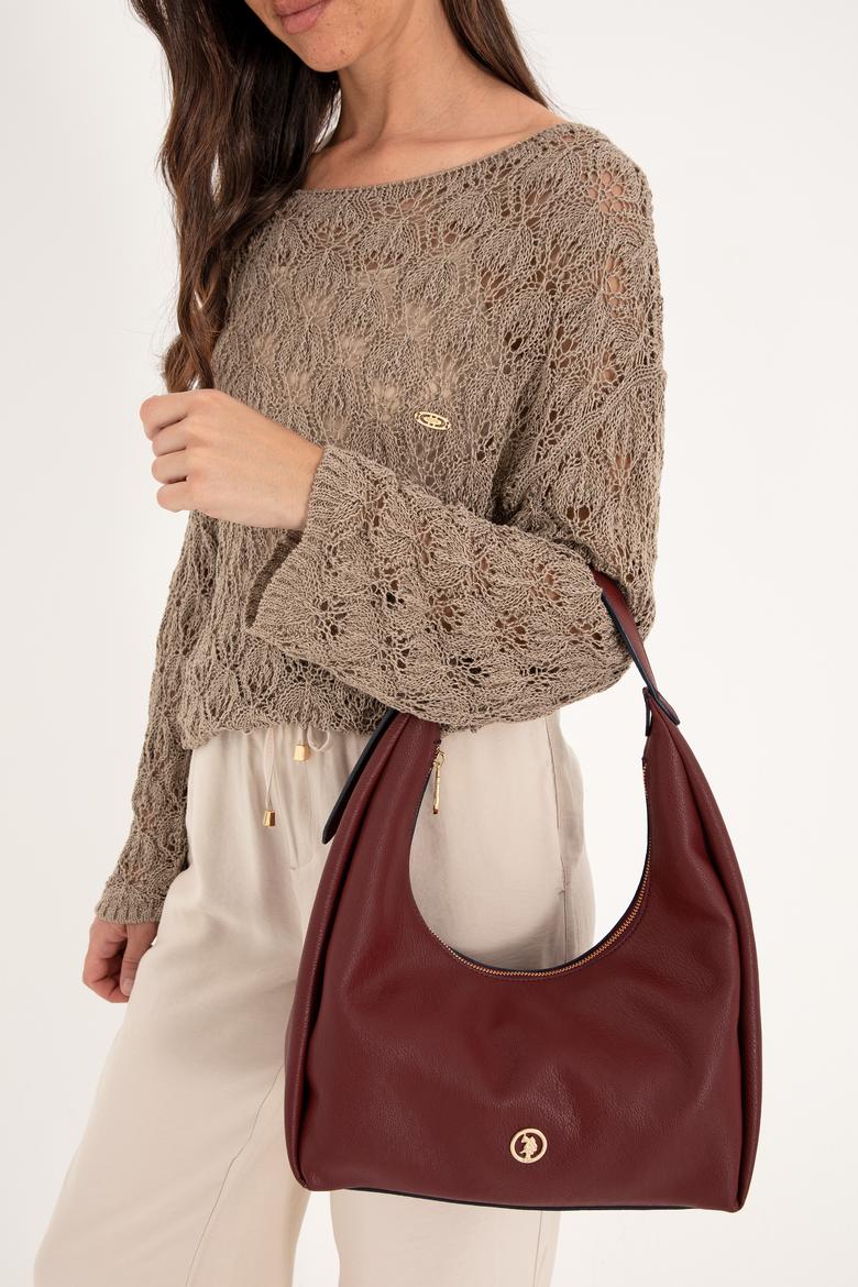 Kadın Bordo Kol Çantası - 50319173002