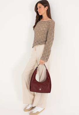 Kadın Bordo Kol Çantası - 50319173002