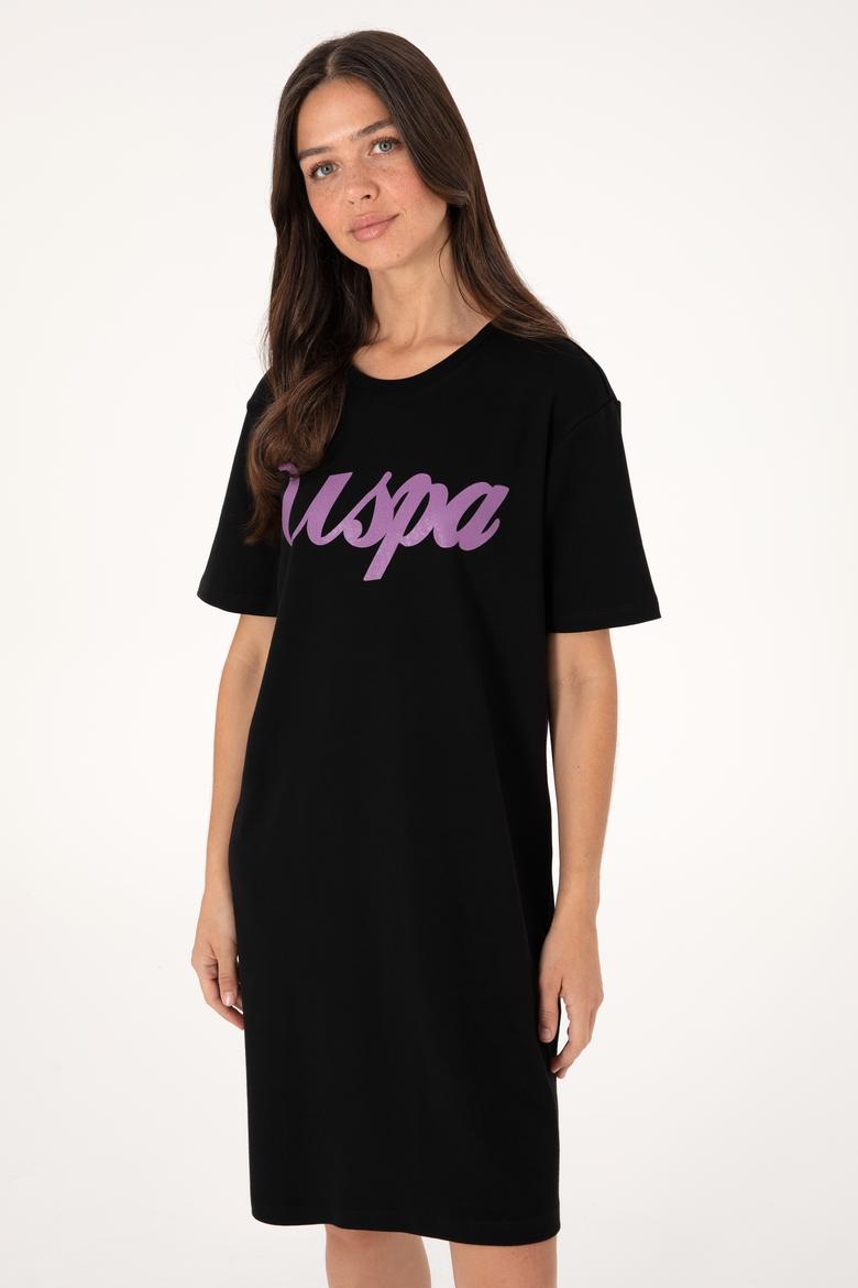 Kadın Siyah Örme Elbise - 50307835018