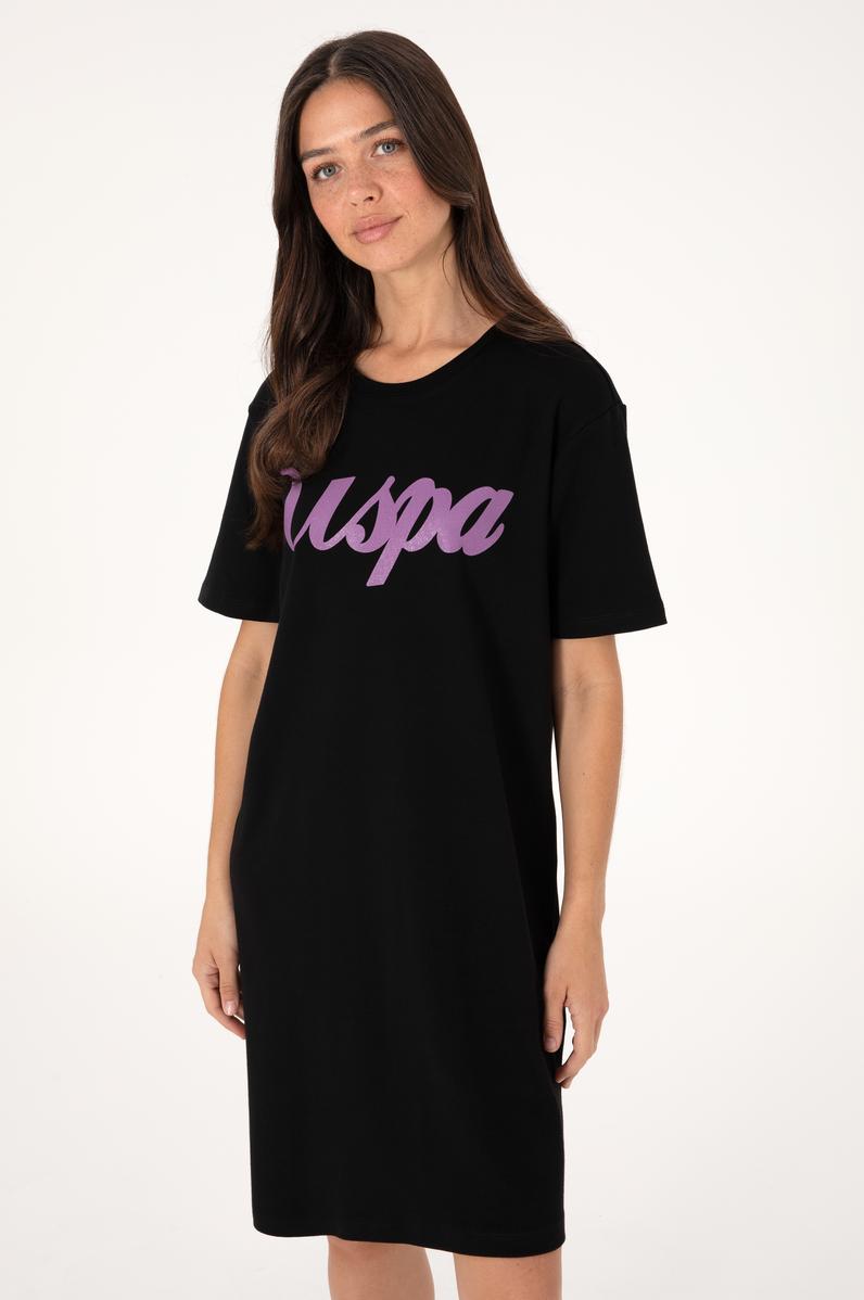 Kadın Siyah Örme Elbise