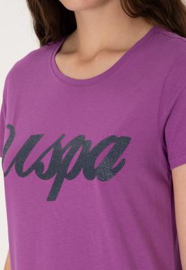 Kadın Menekşe Tişört - 50307933036