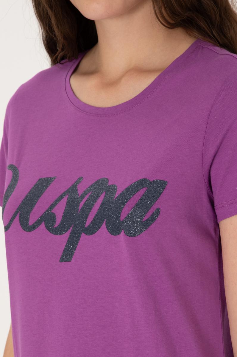 Kadın Menekşe Tişört