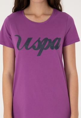 Kadın Menekşe Tişört - 50307933036