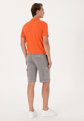 Erkek Koyu Gri Örme Şort - 50285309021