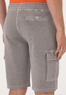 Erkek Koyu Gri Örme Şort - 50285309021